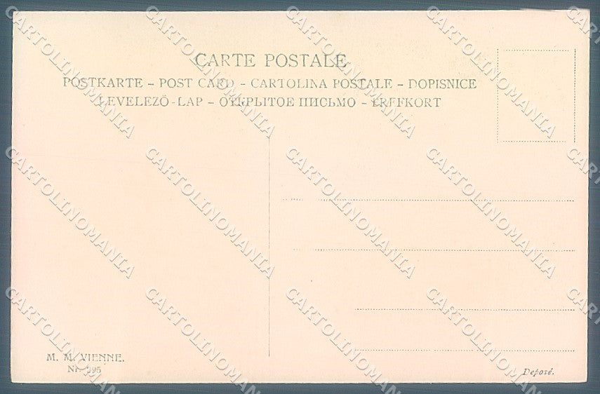 Artist Signed Tarrant Viennoise M.M. Vienne 295 postcard HR3012 – retro