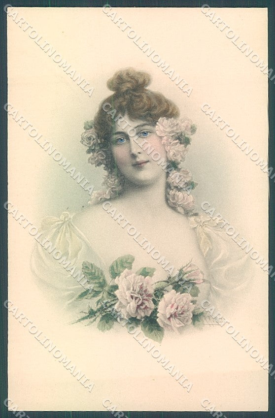 Artist Signed Wichera Viennoise M.M. Vienne 463 postcard HR3018 – fronte