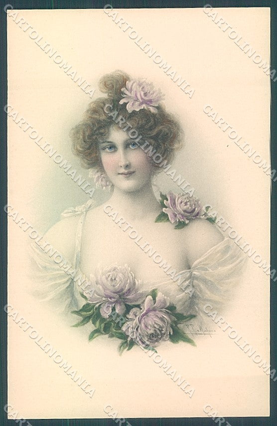 Artist Signed Wichera Viennoise M.M. Vienne 463 postcard HR3019 – fronte