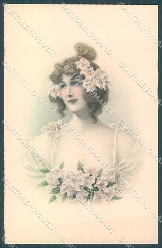Artist Signed Wichera Viennoise M.M. Vienne 463 postcard HR3020 – fronte