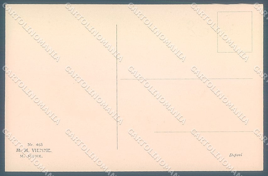 Artist Signed Wichera Viennoise M.M. Vienne 463 postcard HR3021 – retro