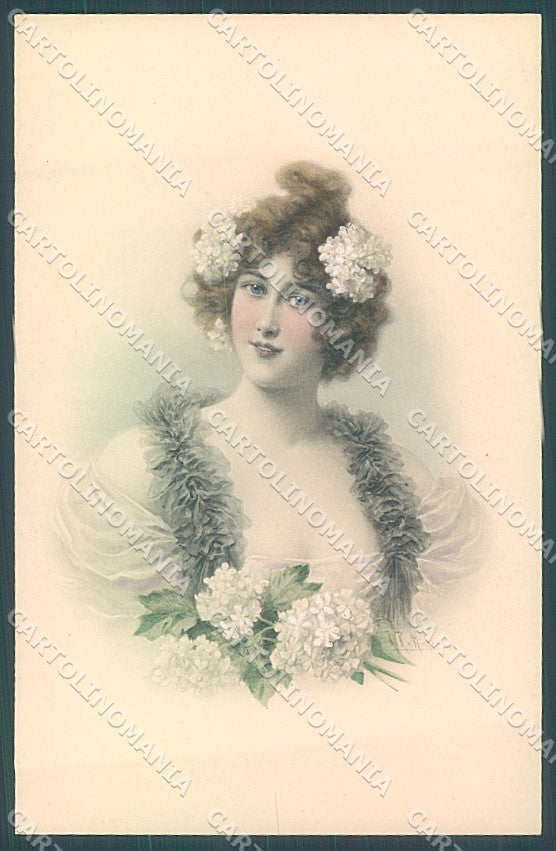 Artist Signed Wichera Viennoise M.M. Vienne 463 postcard HR3022 – fronte