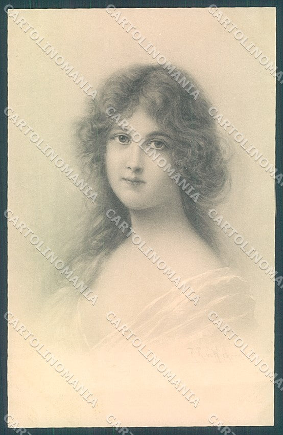 Artist Signed Wichera Viennoise M.M. Vienne 227 postcard HR3025 – fronte