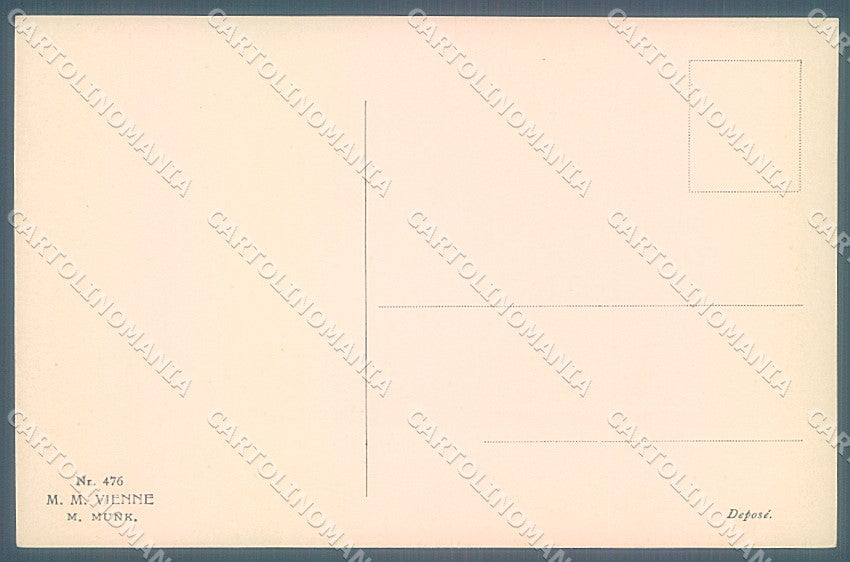 Artist Signed Wichera Viennoise M.M. Vienne 476 postcard HR3034 – retro