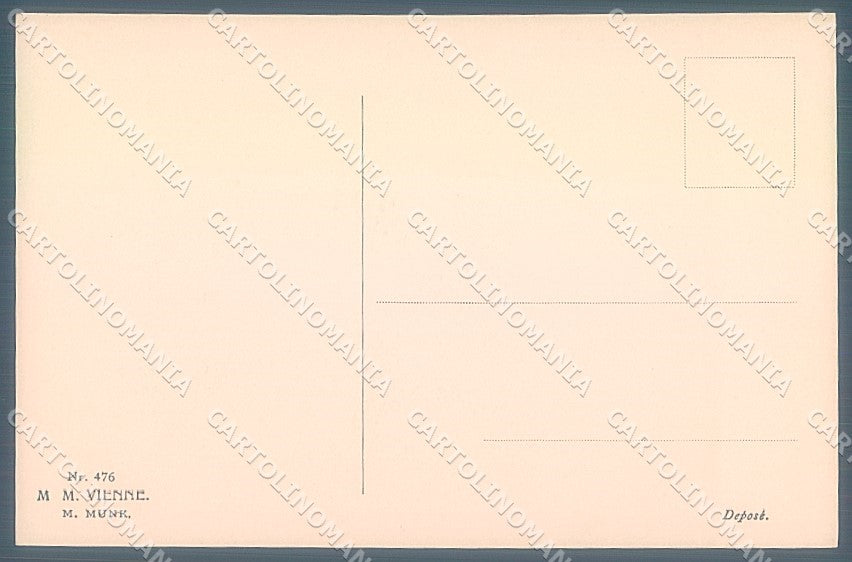 Artist Signed Wichera Viennoise M.M. Vienne 476 postcard HR3038 – retro