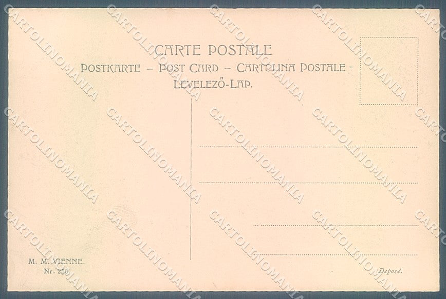 Artist Signed G L Viennoise M.M. Vienne 250 postcard HR3040 – retro