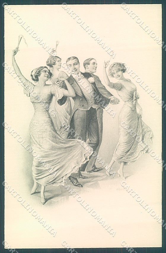 Artist Signed Kuderna Viennoise M.M. Vienne 699 postcard HR3043 – fronte