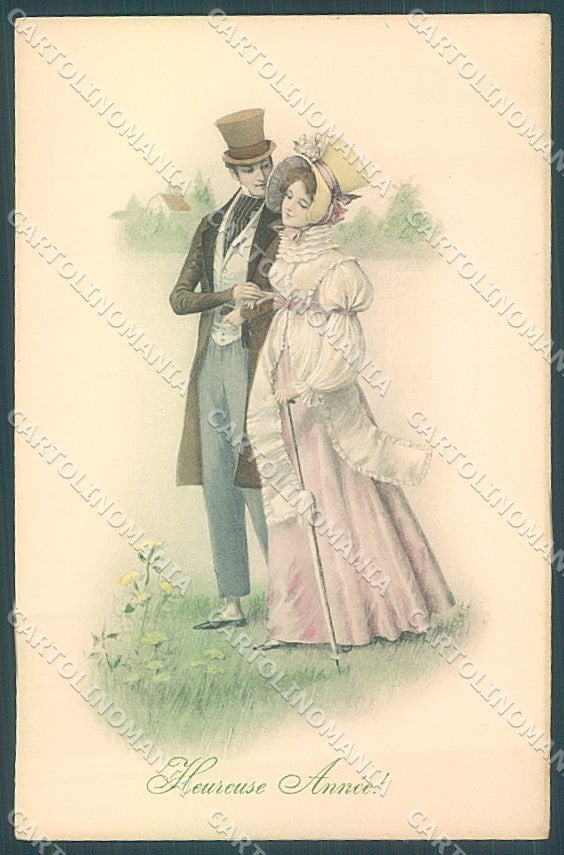 Artist Signed Viennoise M.M. Vienne 391 postcard HR3045 – fronte