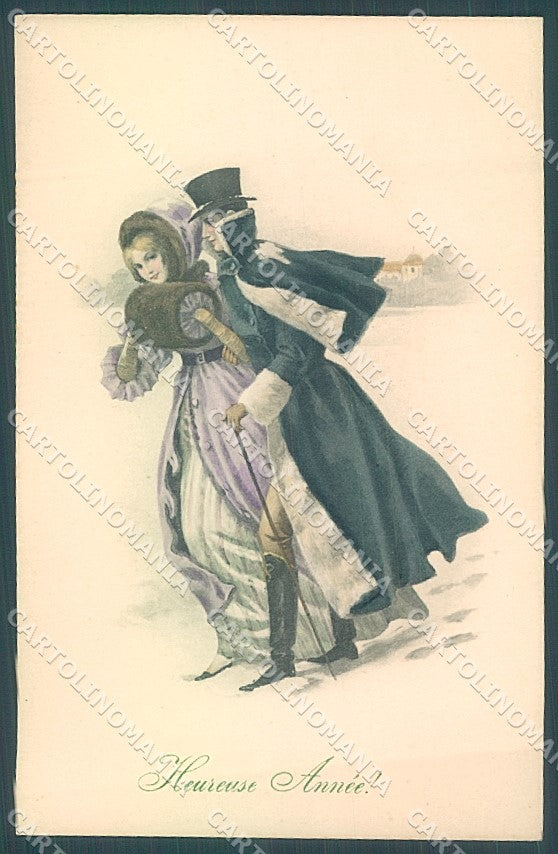 Artist Signed Viennoise M.M. Vienne 391 postcard HR3046 – fronte