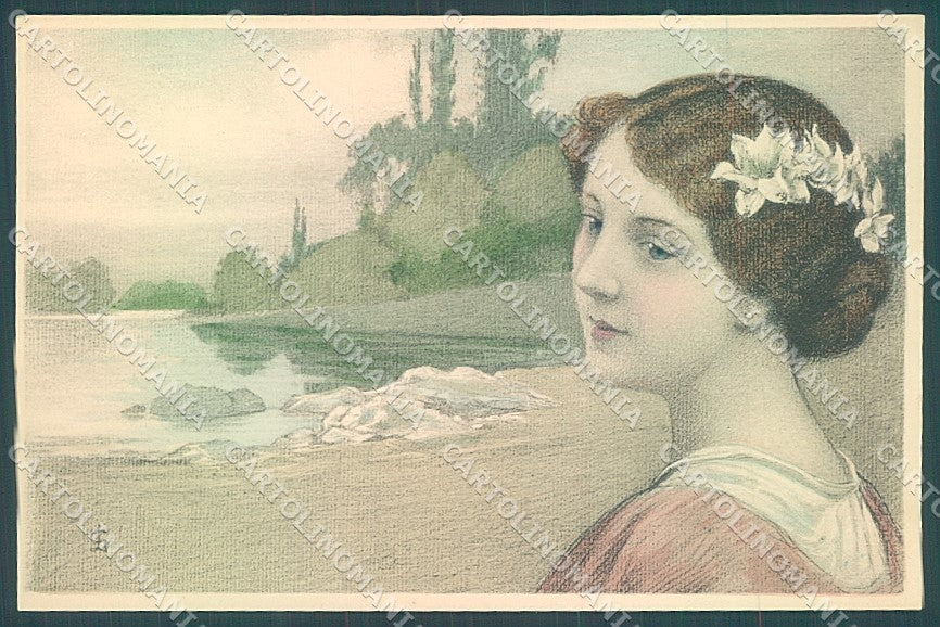 Artist Signed G L Viennoise M.M. Vienne 250 postcard HR3052 – fronte