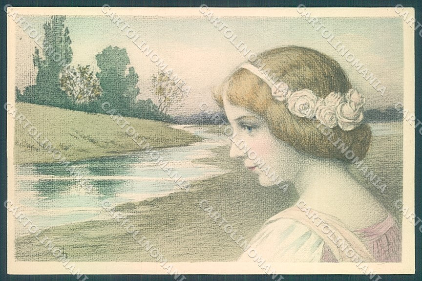 Artist Signed G L Viennoise M.M. Vienne 250 postcard HR3055 – fronte