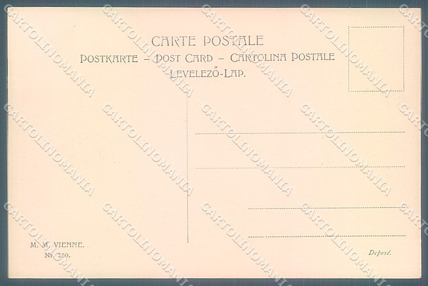 Artist Signed G L Viennoise M.M. Vienne 250 postcard HR3055 – retro