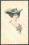Artist Signed Wichera Viennoise M.M. Vienne 450 postcard HR3056 – fronte