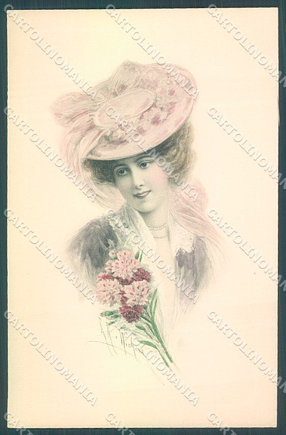 Artist Signed Wichera Viennoise M.M. Vienne 450 postcard HR3058 – fronte