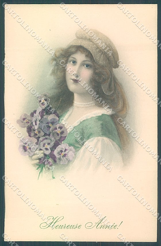 Artist Signed Wichera Viennoise M.M. Vienne 322 postcard HR3063 – fronte