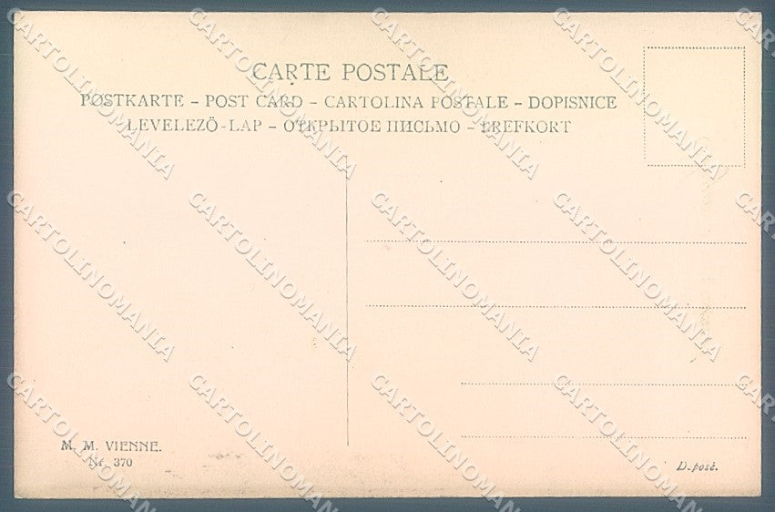 Artist Signed Viennoise M.M. Vienne 370 postcard HR3065 – retro