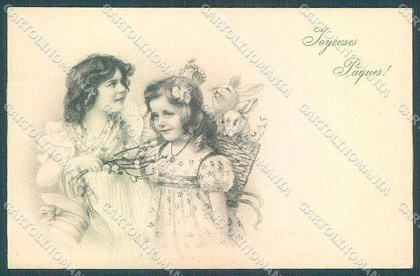 Artist Signed Viennoise M.M. Vienne 370 postcard HR3067 – fronte