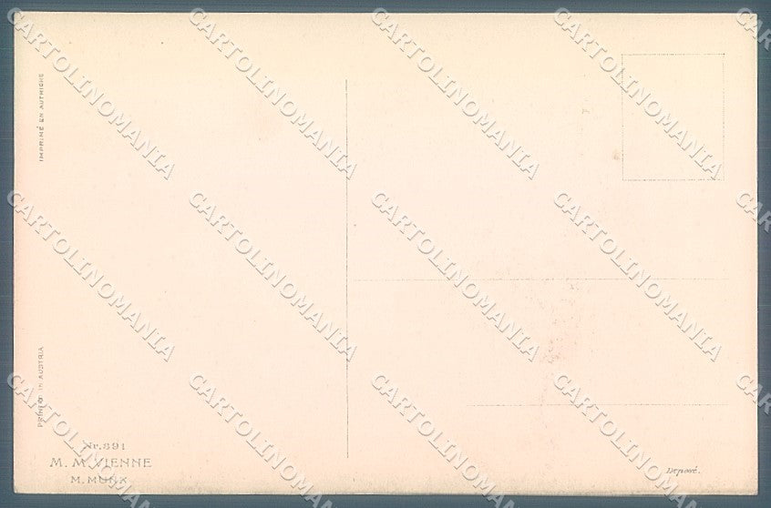 Artist Signed Ulreich Viennoise M.M. Vienne 891 postcard HR3075 – retro