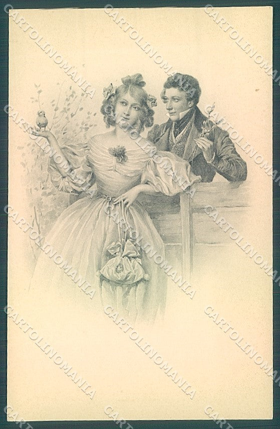 Artist Signed Viennoise M.M. Vienne 302 postcard HR3086 – fronte