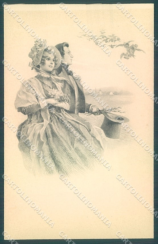 Artist Signed Viennoise M.M. Vienne 302 postcard HR3087 – fronte