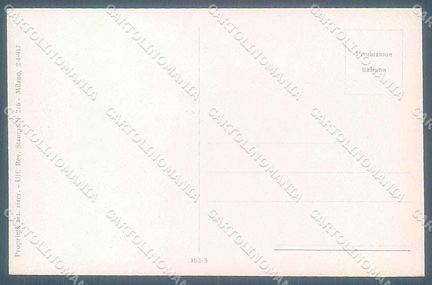 Artist Signed Golia Risque Lady serie 182-5 postcard HR3100 – retro