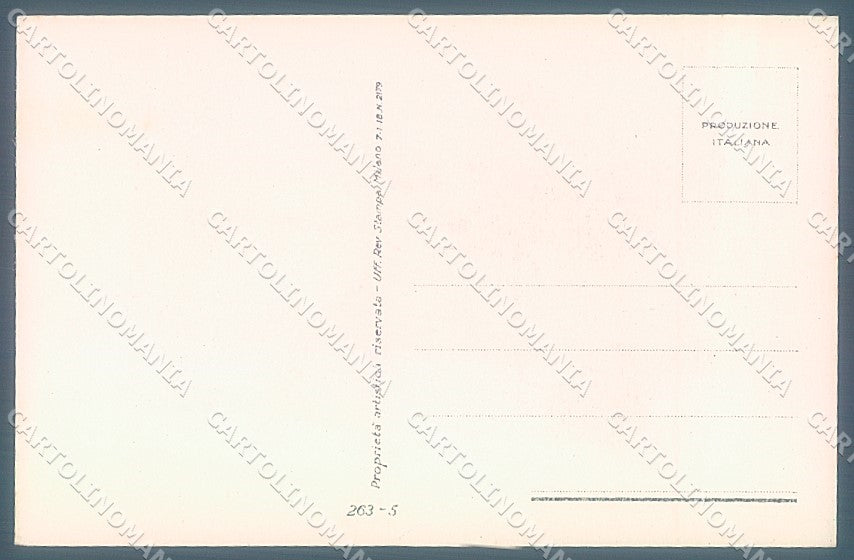 Artist Signed Giametti Child Fashion Hat serie 263-5 postcard HR3118 – retro