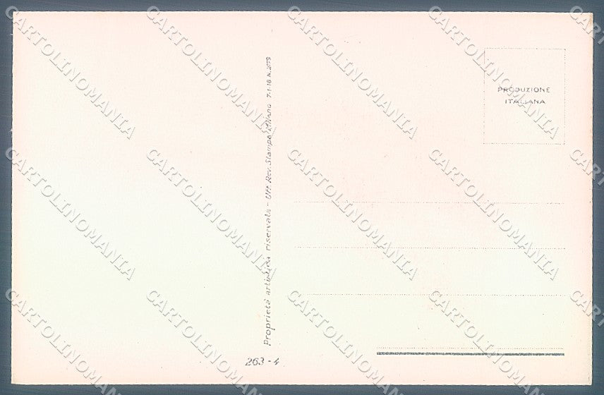 Artist Signed Giametti Child Fashion Hat serie 263-4 postcard HR3119 – retro