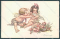 Artist Signed Giametti Cupid Eros Dove serie 249-2 postcard HR3122 – fronte