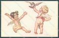 Artist Signed Giametti Cupid Eros Dove serie 249-1 postcard HR3126 – fronte