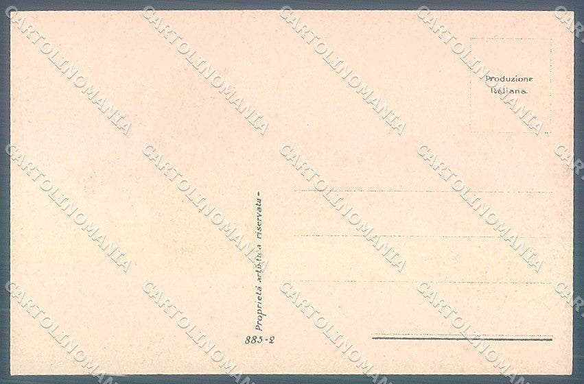 Artist Signed Bianchi Glamour Fashion Lady Mode serie 885-2 postcard HR3129 – retro