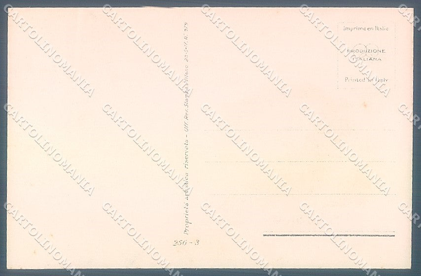 Artist Signed Nanni Fashion Lady Fan serie 256-3 postcard HR3184 – retro