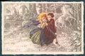 Artist Signed Bertiglia Children Horse serie 2454 postcard HR3289 – fronte