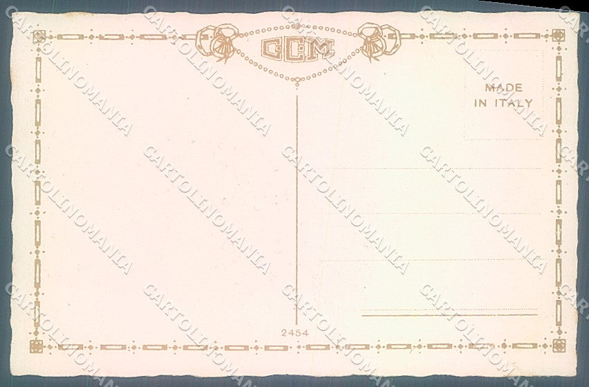 Artist Signed Bertiglia Children Horse serie 2454 postcard HR3289 – retro