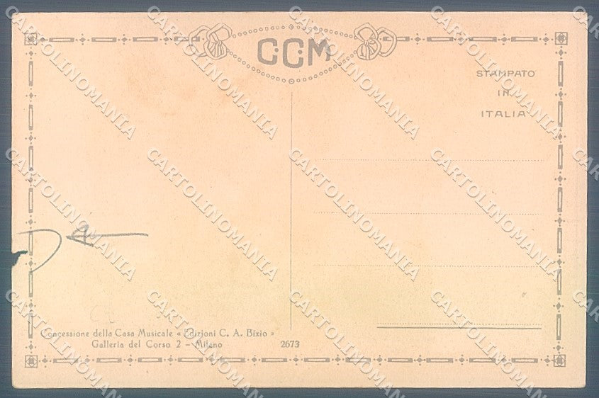 Artist Signed Bertiglia Children Chimney Sweep TEARED serie 2673 postcard HR3298 – retro
