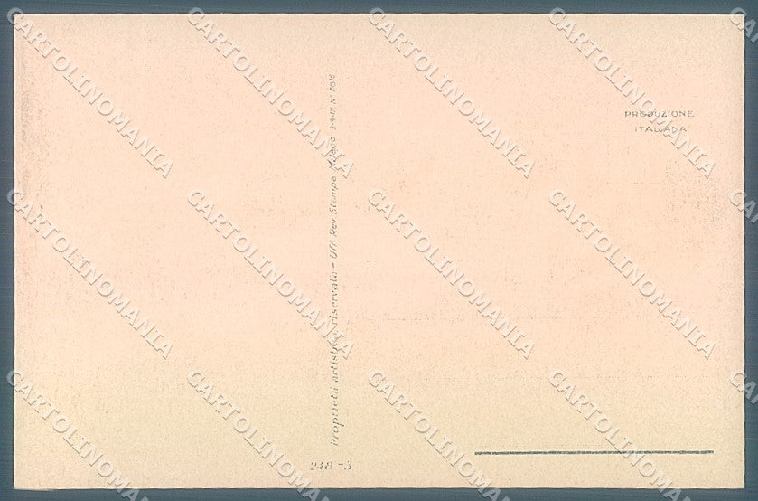 Artist Signed Mauzan Lady Romantic Couple serie 248-3 postcard HR3302 – retro