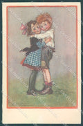 Artist Signed Mauzan Children serie 349-4 postcard HR3311 – fronte