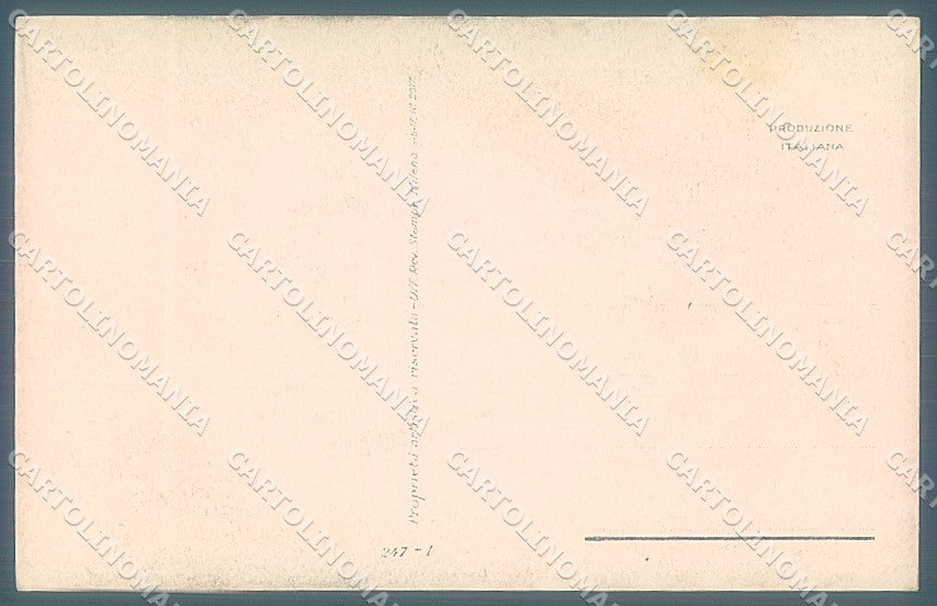Artist Signed Mauzan Lady in the Gardenserie 247-1 postcard HR3331 – retro