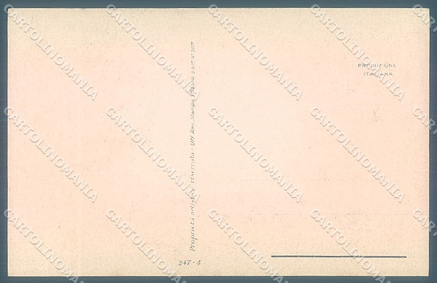 Artist Signed Mauzan Lady in the Gardenserie 247-4 postcard HR3334 – retro