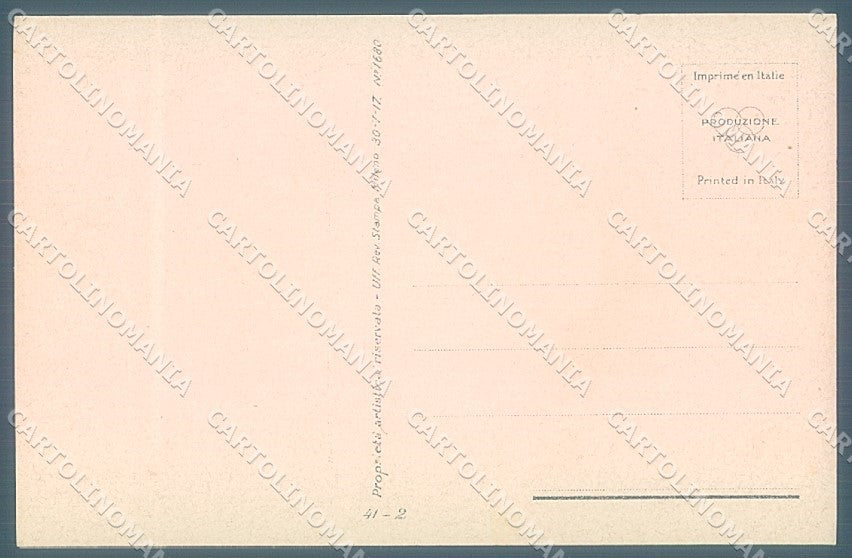 Artist Signed Mauzan Glamour Fashion Lady Mode serie 41-2 postcard HR3376 – retro