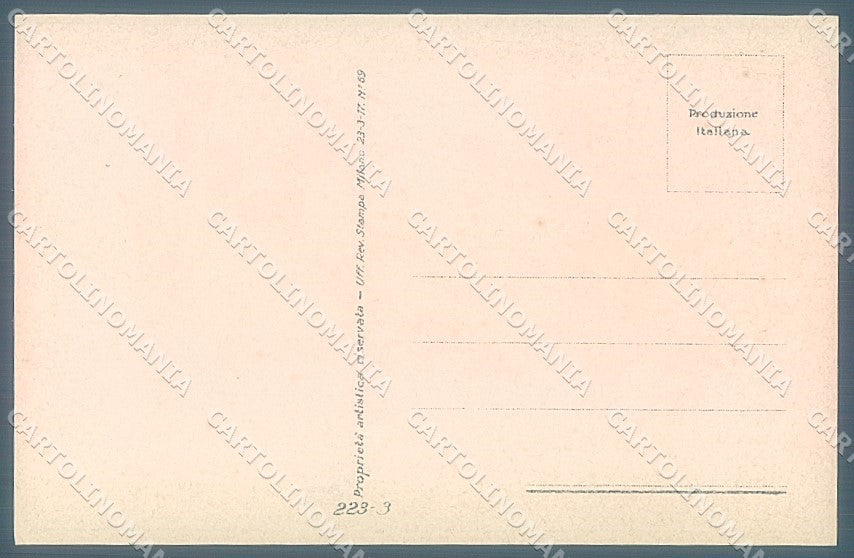 Artist Signed Mauzan Eros Cupid serie 223-3 postcard HR3401 – retro