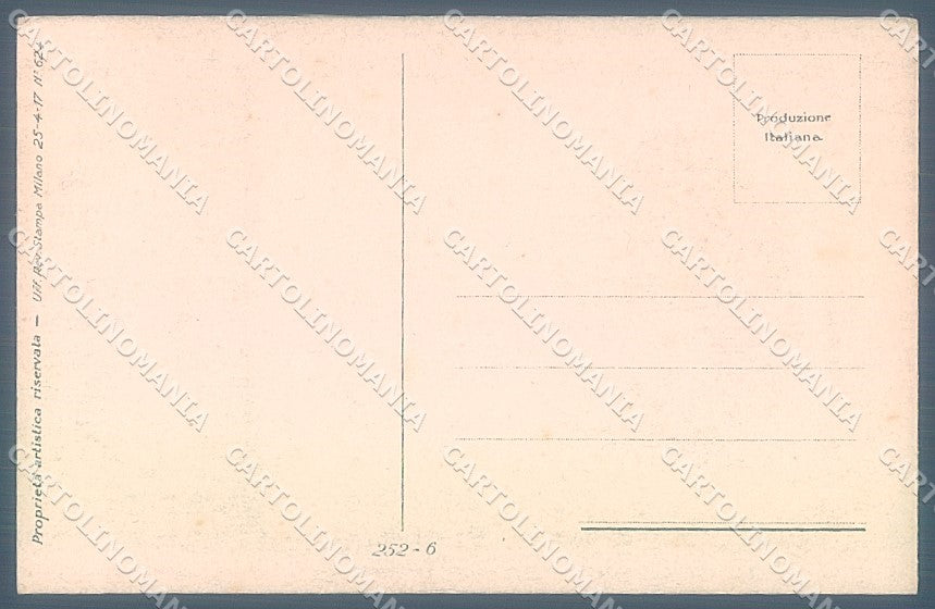 Artist Signed Mauzan Glamour Fashion Lady Mode Hat serie 252-6 postcard HR3422 – retro