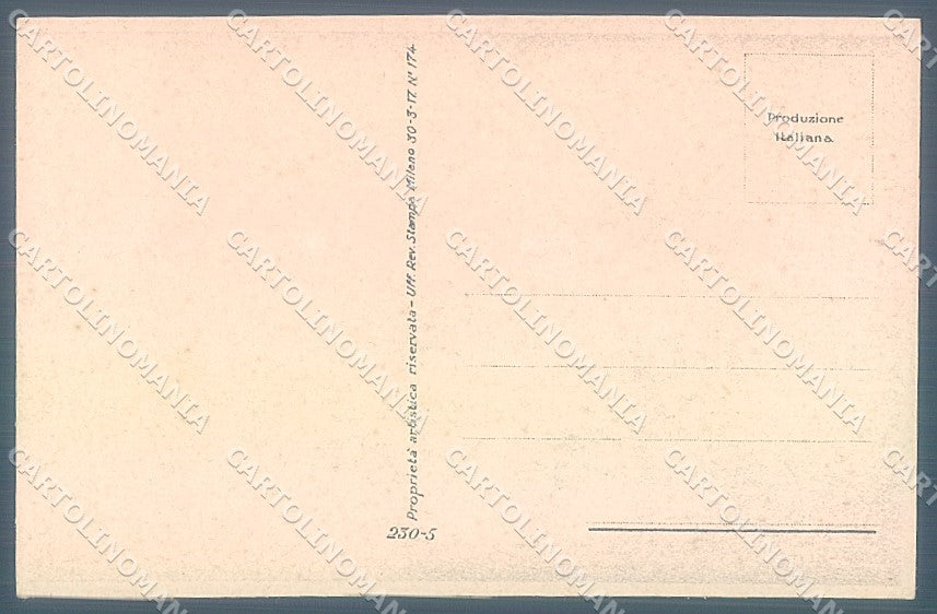 Artist Signed Mauzan Glamour Fashion Lady Mode Hat serie 230-5 postcard HR3445 – retro
