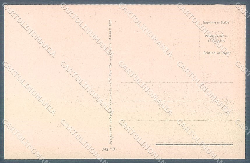 Artist Signed Mauzan Glamour Fashion Lady Mode Hat serie 343-3 postcard HR3449 – retro