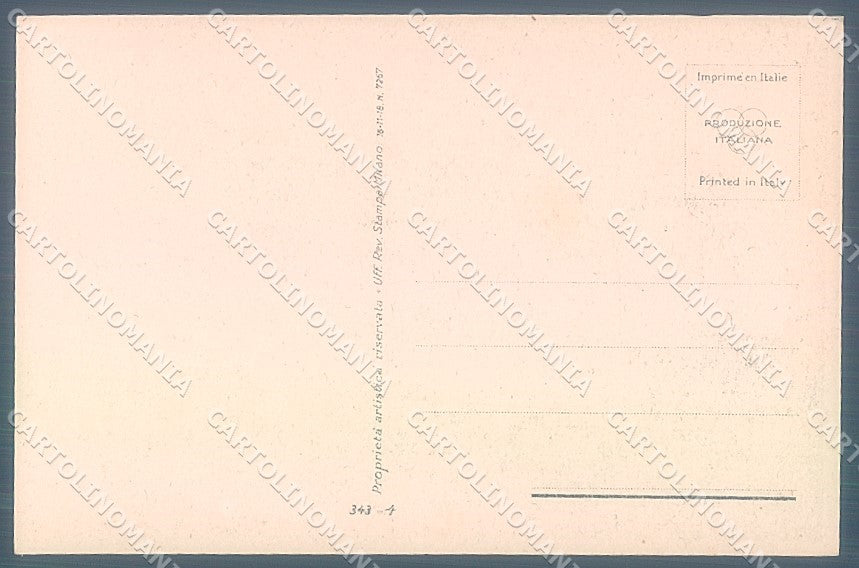 Artist Signed Mauzan Glamour Fashion Lady Mode Hat serie 343-4 postcard HR3450 – retro