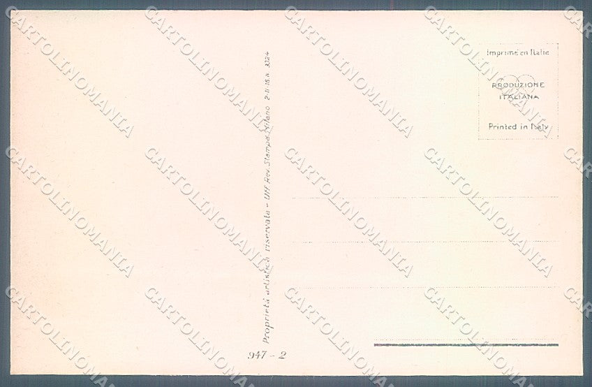 Artist Signed Bompard Lady Romantic Couple serie 947-2 postcard HR3460 – retro