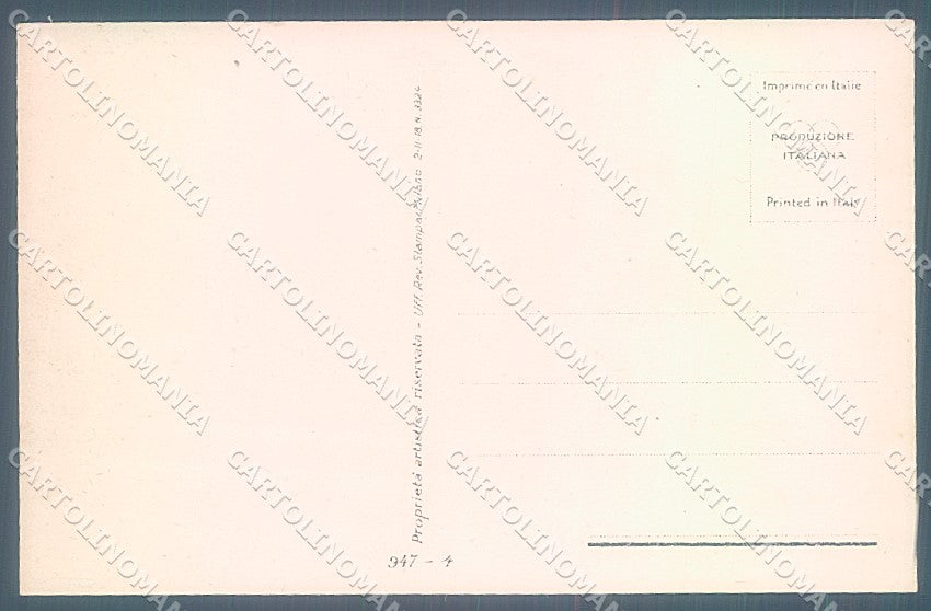 Artist Signed Bompard Lady Romantic Couple serie 947-4 postcard HR3462 – retro