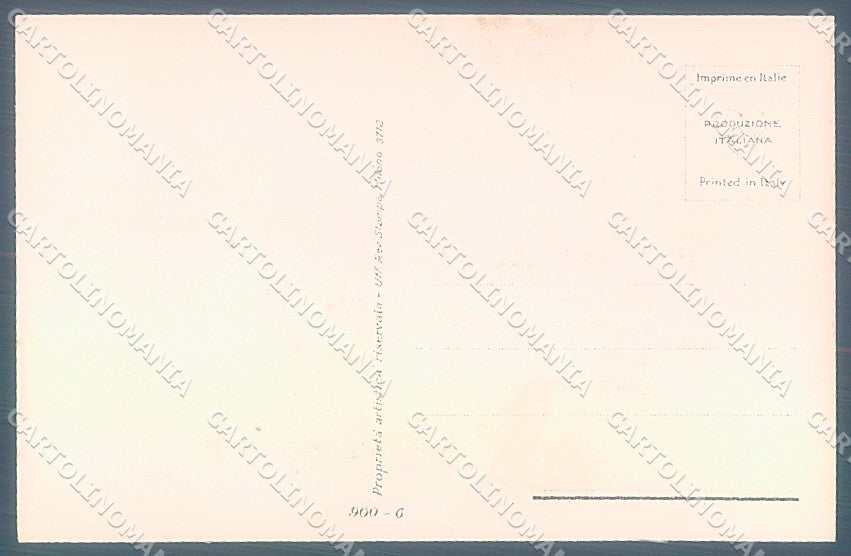Artist Signed Bompard Lady Romantic Couple serie 960-6 postcard HR3476 – retro