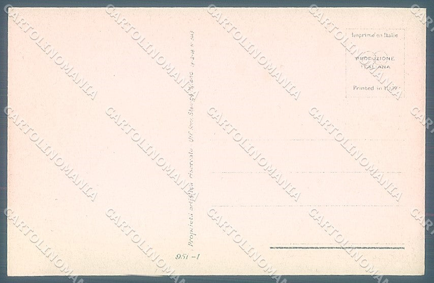Artist Signed Bompard Glamour Fashion Lady serie 951-1 postcard HR3477 – retro