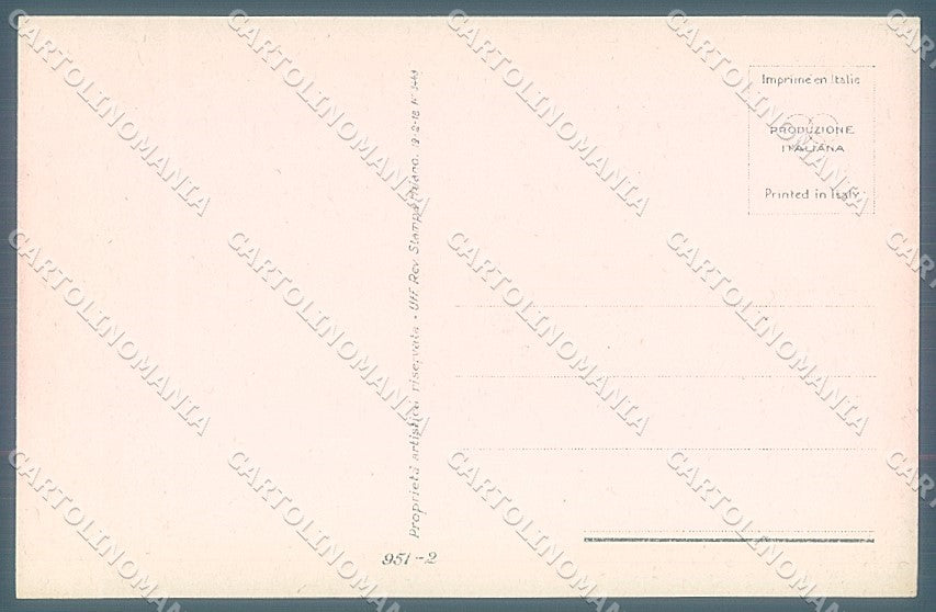 Artist Signed Bompard Glamour Fashion Lady serie 951-2 postcard HR3478 – retro