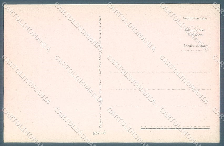 Artist Signed Bompard Glamour Fashion Lady serie 951-6 postcard HR3482 – retro